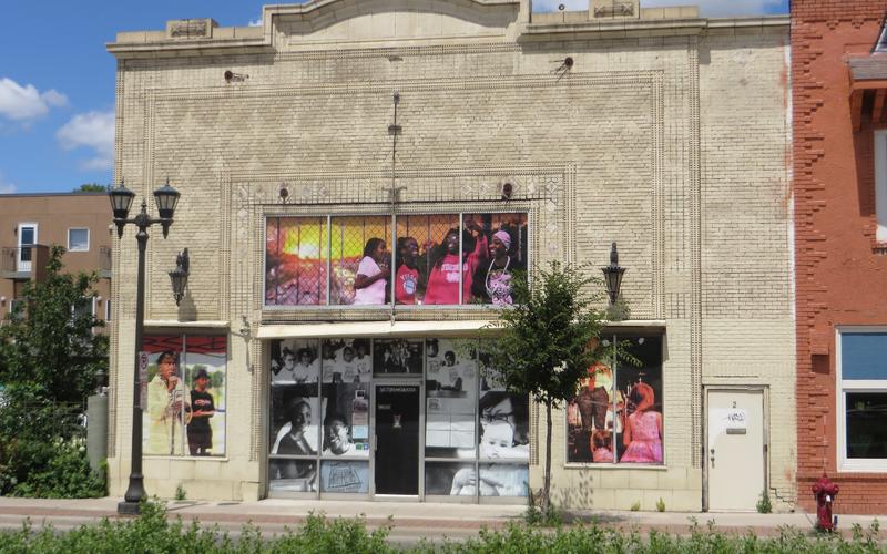 Current view of front of the Victoria Theater