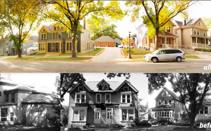 4th Street after streetscape by Rolf Hagberg