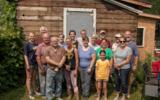 Group of volunteers on Saturday, August 11th