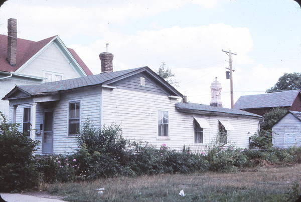 1970's photo of 412 Goodrich by architectural historian Tom Lutz