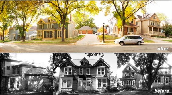 4th Street after streetscape by Rolf Hagberg